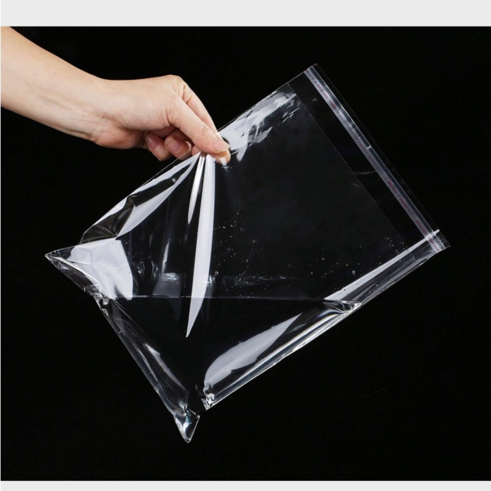 Crystal Clear 25ct~ 10x13” Bags-Self Seal 🪴🆕🪴W/Free 25ct Thank You Stickers - Picture 8 of 11